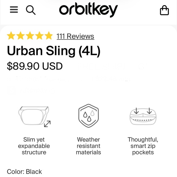 OrbitKey Urban Sling - Picture 5 of 14